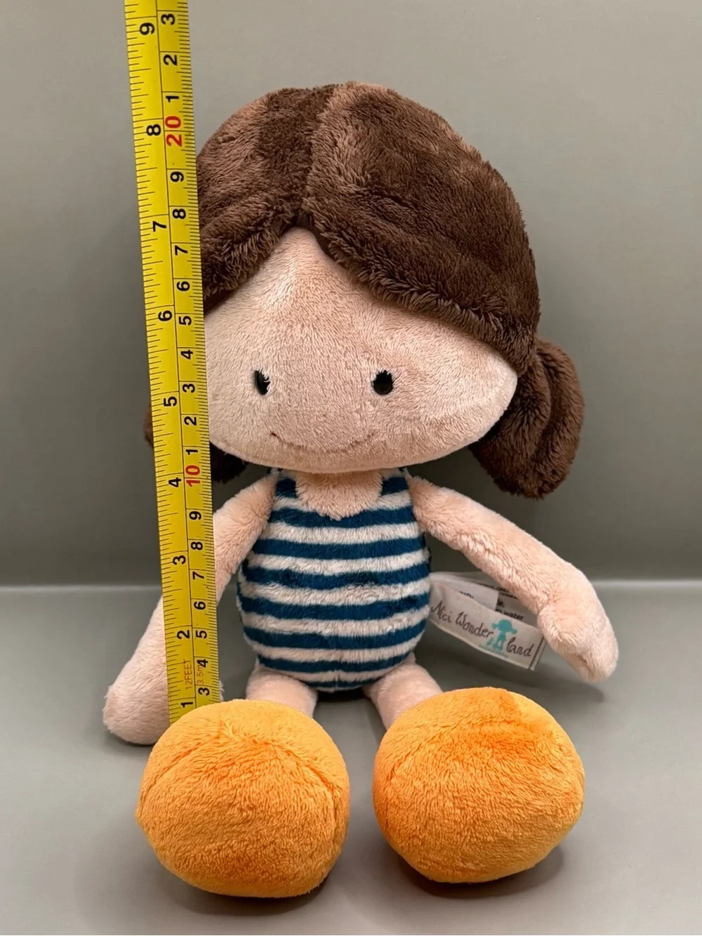 NICI Wonderland Baby Minilotta Plush Stuffed Soft Doll Lovey Toy